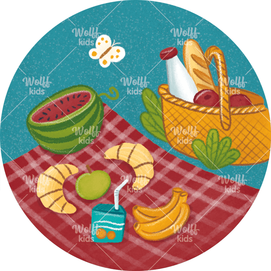 Einzelner Magnet: Picknick